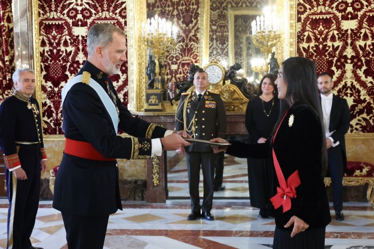 La expresidenta del Tribunal Supremo de Justicia (TSJ), Gladys Gutiérrez, entregó sus credenciales al rey Felipe VI como embajadora del régimen de Maduro en España