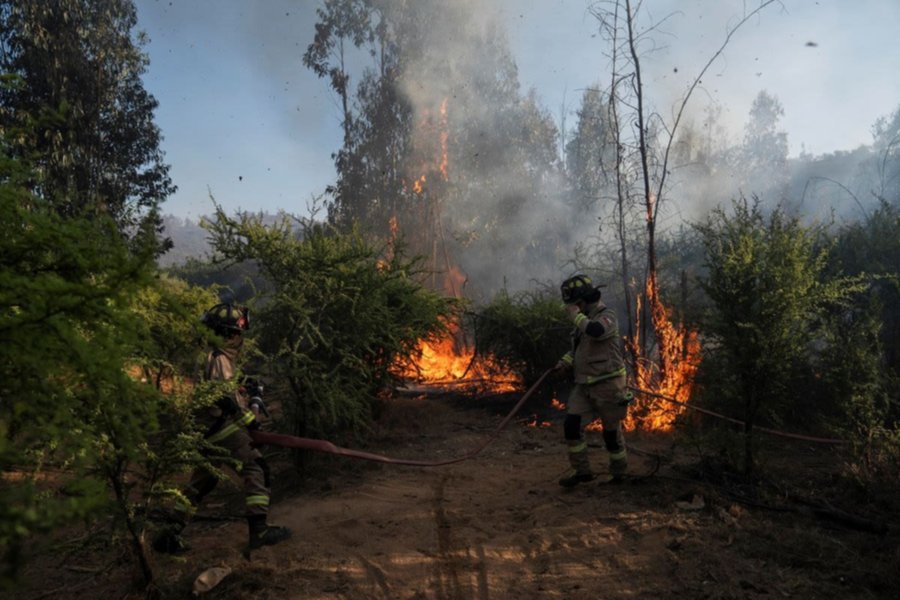 Chile emite alerta roja por incendios forestales (+Zonas riesgosas)