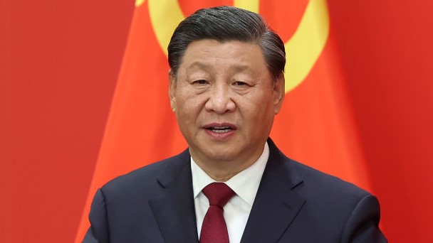 China's Standing Committee Members Of The 20th CPC Central Committee Meet With Press